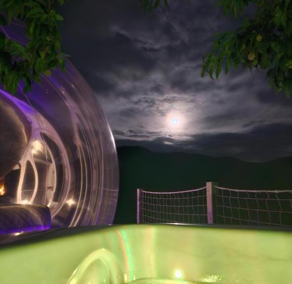 민박 La Bulle D Ardèche