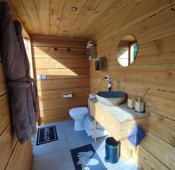 민박 La Bulle D Ardèche