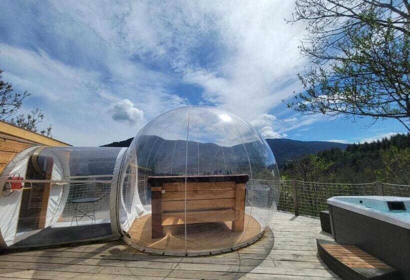 민박 La Bulle D Ardèche