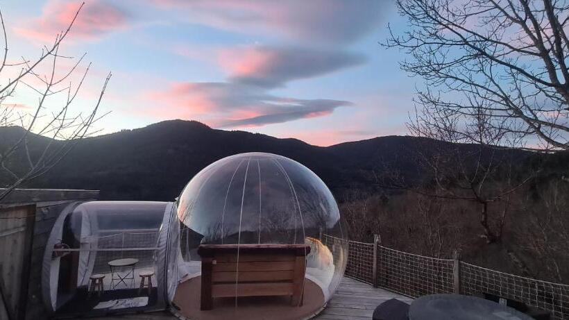 민박 La Bulle D Ardèche