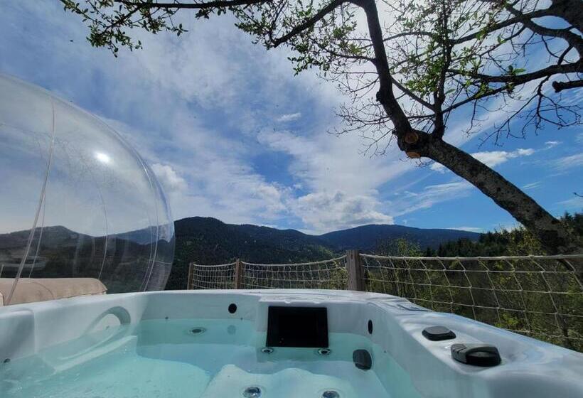 민박 La Bulle D Ardèche