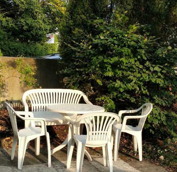 호텔 Sonnige Eg_wohnung Mit Garten Terr