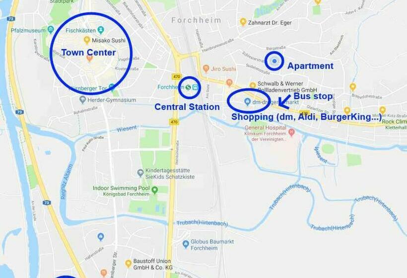 호텔 Sonnige Eg_wohnung Mit Garten Terr