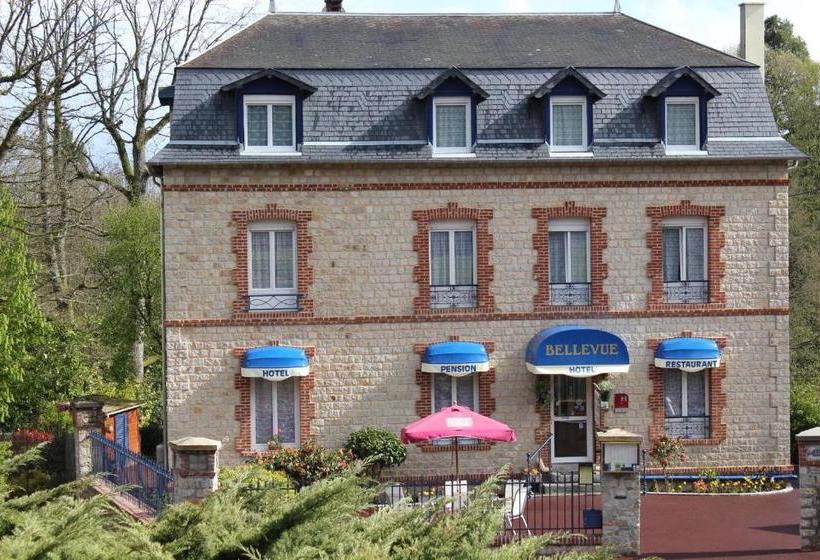 ホテル Hôtel Bellevue Bagnoles Normandie