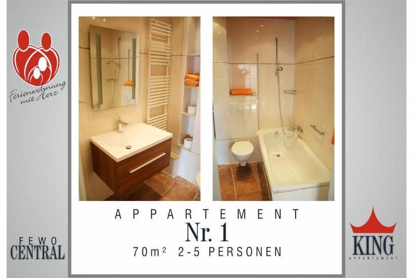 فندق Wimaria Apartments  Fewo Central