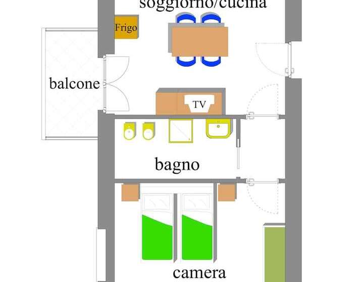 בית מלון כפרי Residence I Delfini