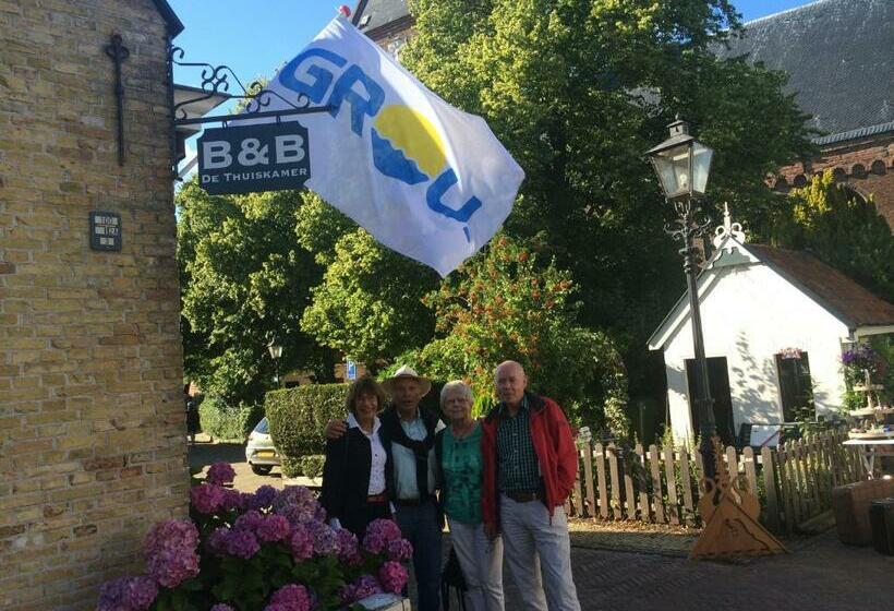 בית מלון כפרי De Thuiskamer In Grou Als B&b Of Vakantiehuis