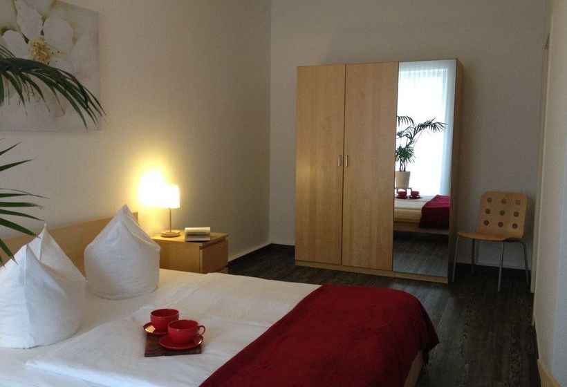 호텔 Apartmenthaus Haus Feuerbach