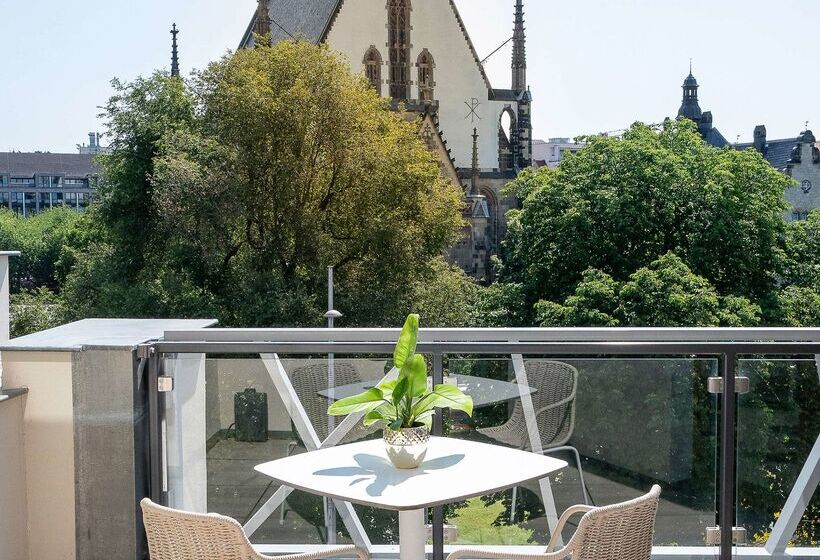 Отель Innside By Meliá Leipzig