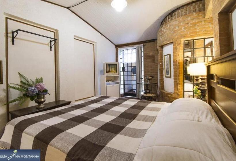 ホテル Pousada Uma Ilha Na Montanha