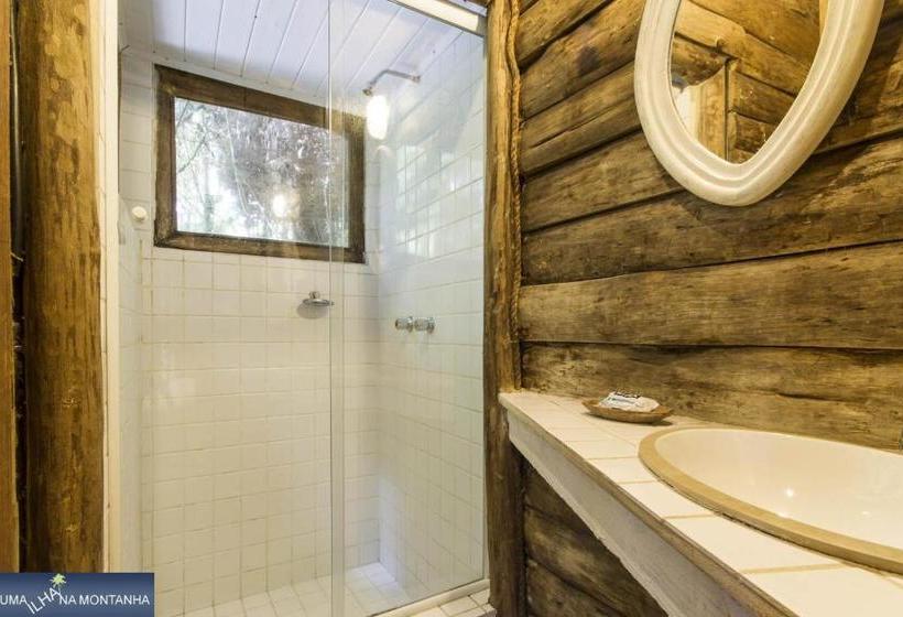 ホテル Pousada Uma Ilha Na Montanha