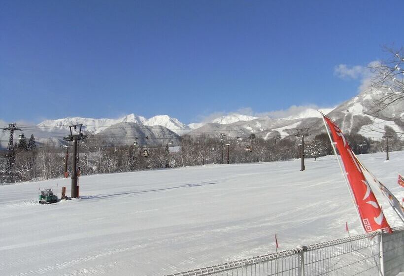 בית מלון כפרי Hakuba Tsugaike Ski Slope Side Espoir Misawa