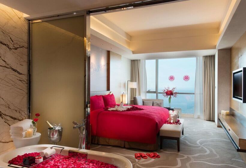 호텔 Hilton Yantai Golden Coast