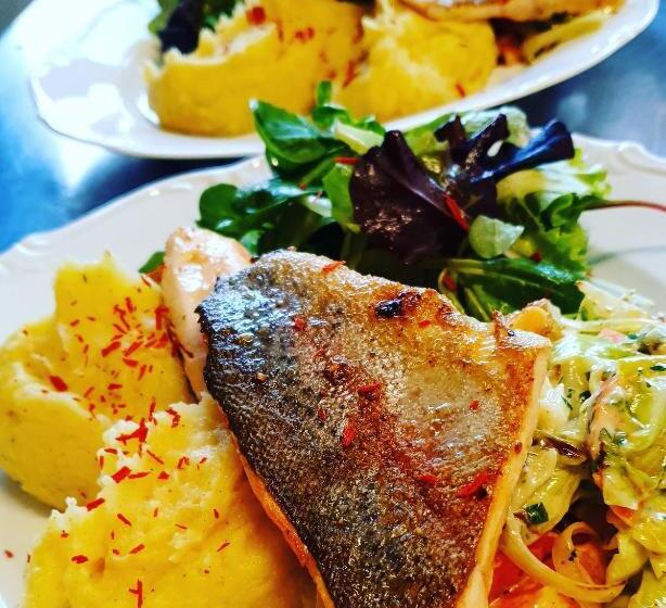 בית מלון כפרי Restaurant Elsterblick