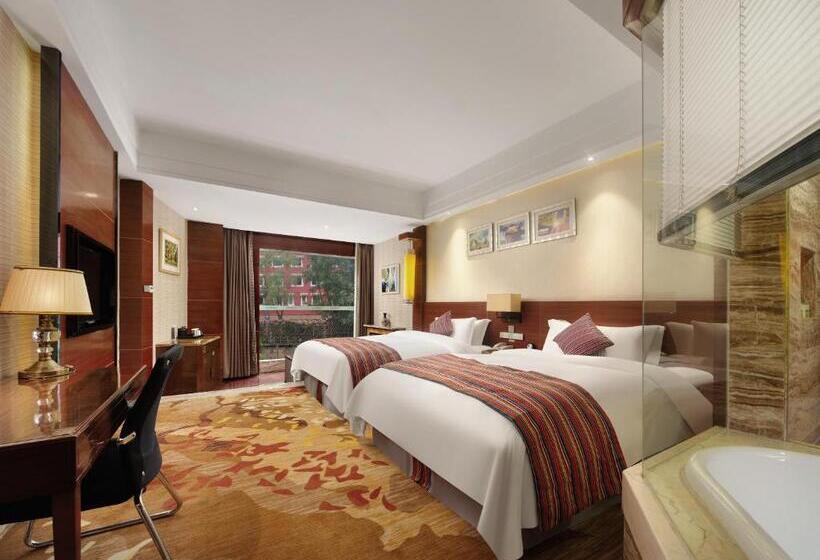 בית מלון כפרי Howard Johnson Tianyuan Resort Jiuzhaigou