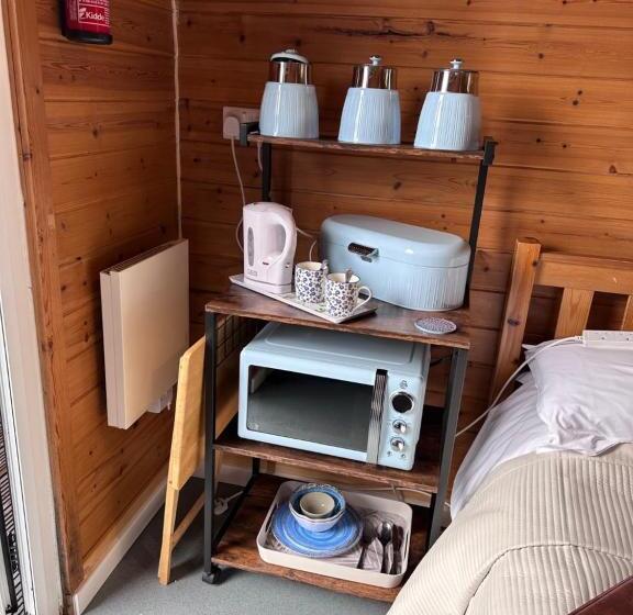 住宿加早餐  Sea And Mountain View Luxury Glamping Pods Heated