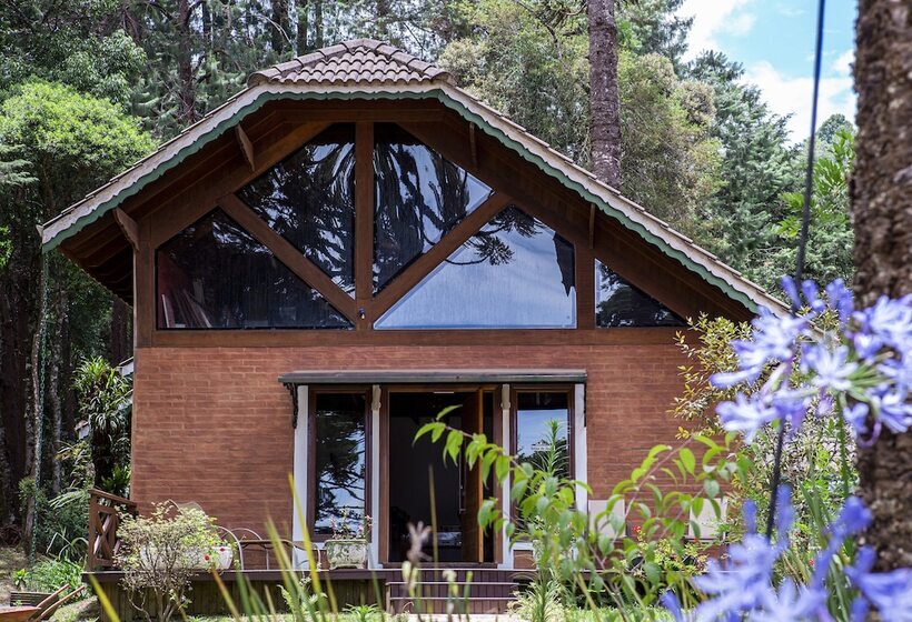 בית מלון כפרי Pousada Suica Mineira Garden