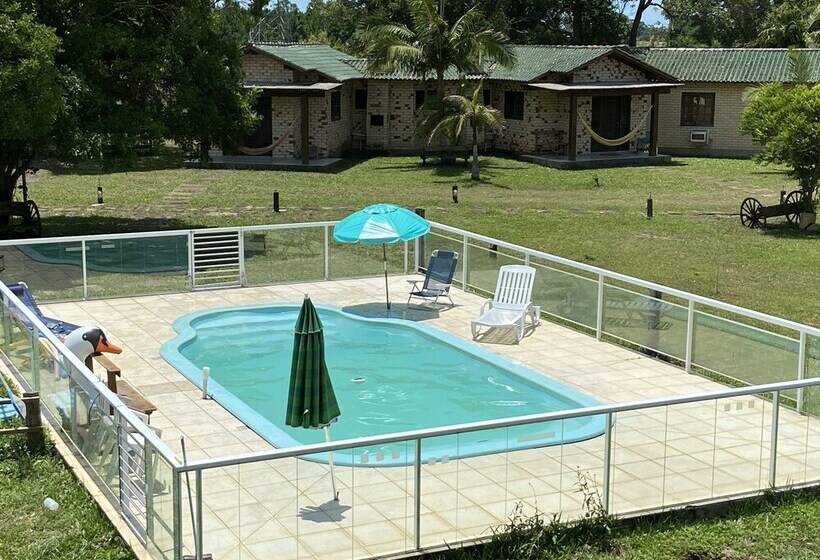 Pousada Haras Trevo De Ferro, Praia, Piscina E Campo