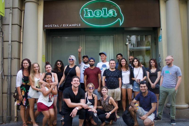 Общежитие Hola Hostal Eixample