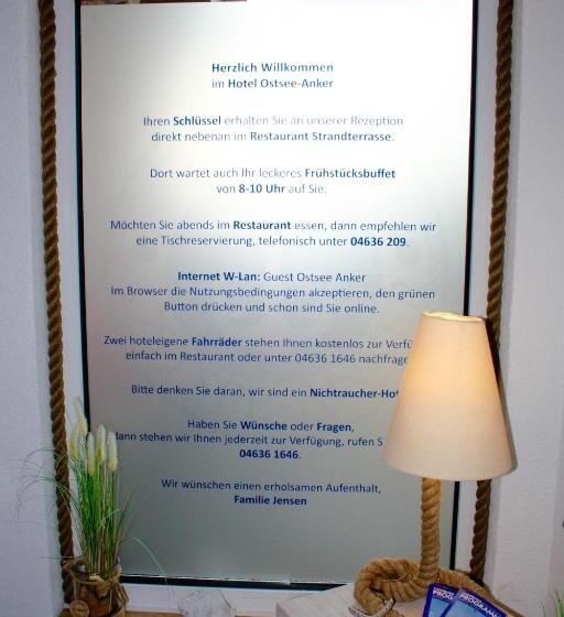 בית מלון כפרי Restaurant Ostsee Anker