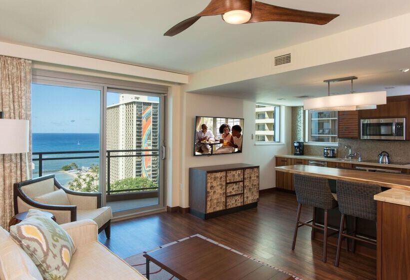 리조트 Hilton Grand Vac Club The Grand Islander Waikiki Honolulu