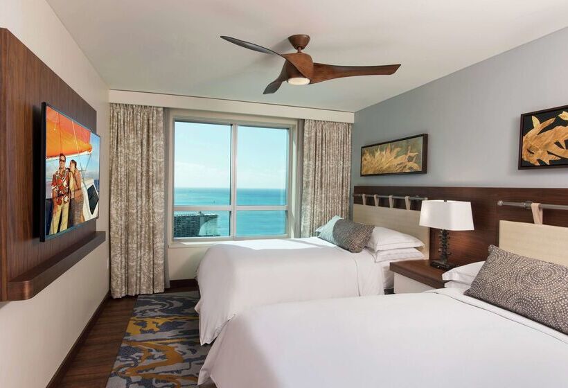 리조트 Hilton Grand Vac Club The Grand Islander Waikiki Honolulu