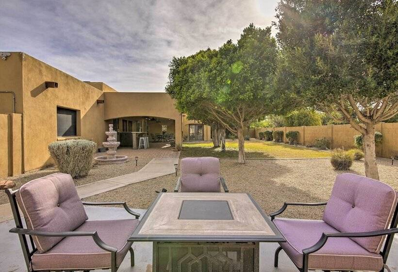 Tempe Escape W/ Patio & Bar   11 Mi To Phoenix!