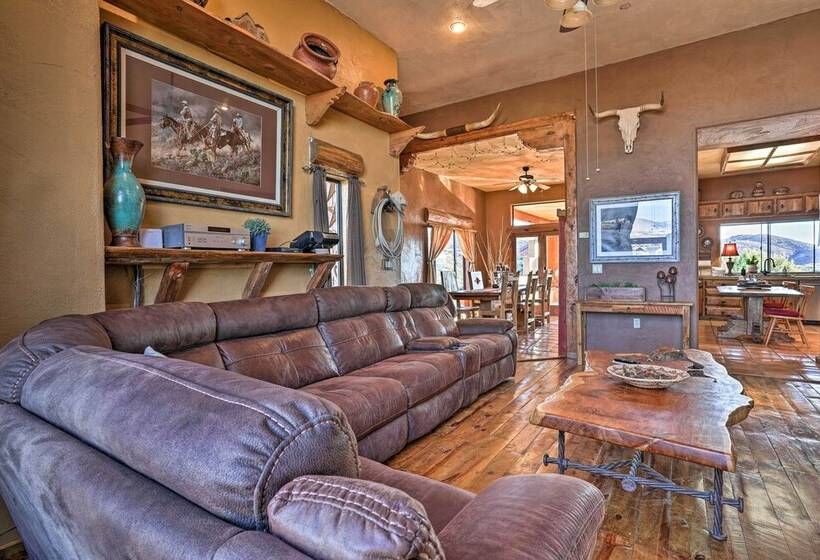 Mountain Views & Grill Space: Adobe Arizona Home