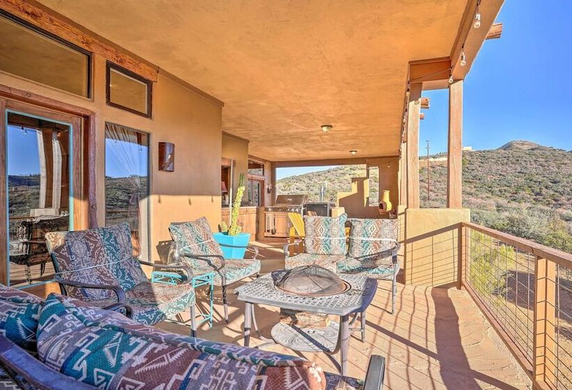 Mountain Views & Grill Space: Adobe Arizona Home