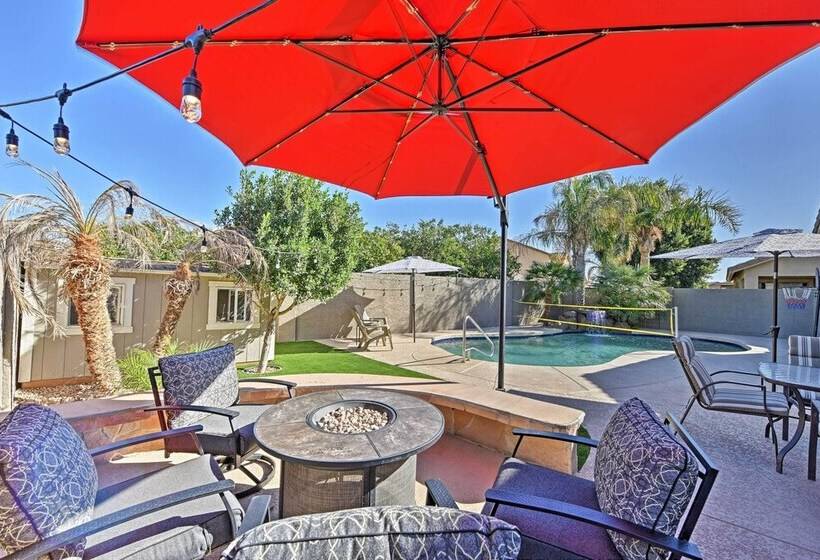 Arizona Retreat W/ Heated Pool, Fire Pit & Grill!
