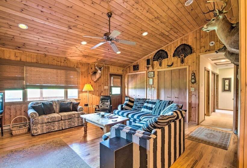 Authentic Cabin W/ Fire Pit Near Trout Fishing!