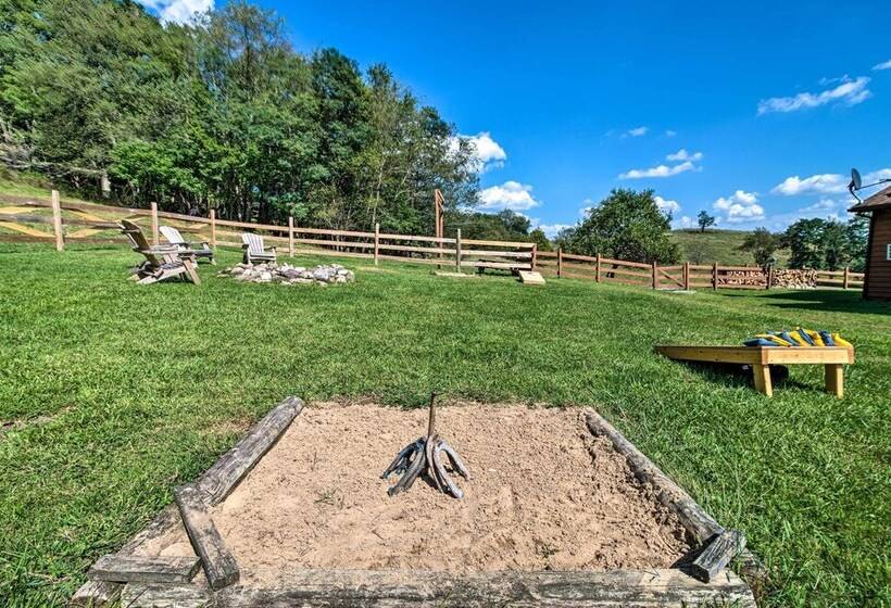 Authentic Cabin W/ Fire Pit Near Trout Fishing!