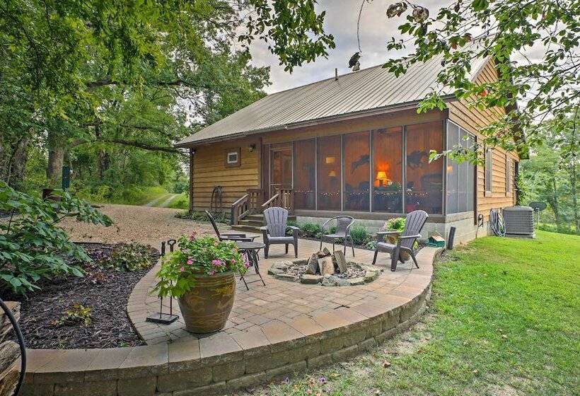 Beautiful Makanda Cabin In Shawnee National Forest