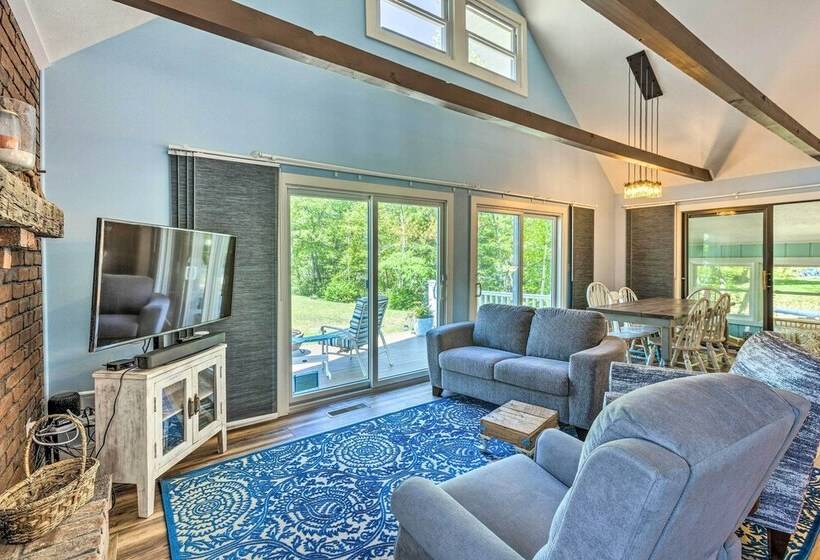 Breezy Silver Lake Getaway: Fishing Dock, Grill!