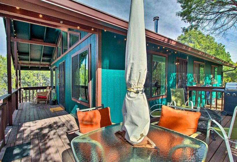 Near Hiking: Modern Heber Overgaard Cabin W/ Deck