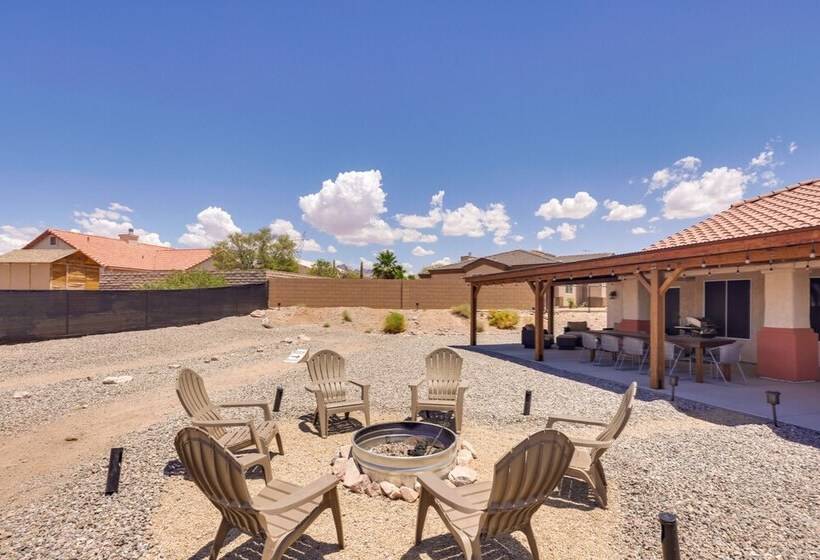 Bullhead City Oasis W/ Fire Pit + Mtn View!