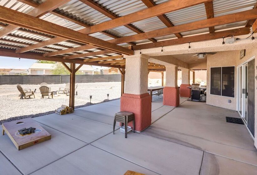 Bullhead City Oasis W/ Fire Pit + Mtn View!