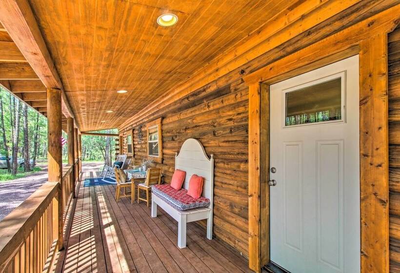 1 Mi To Lake: Chic Arizona Cabin W/ Large Porch!