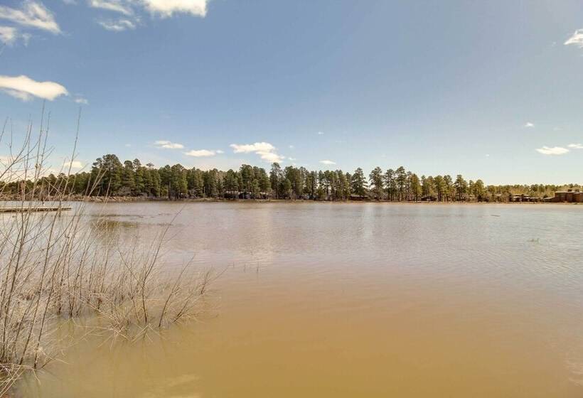 1 Mi To Lake: Chic Arizona Cabin W/ Large Porch!