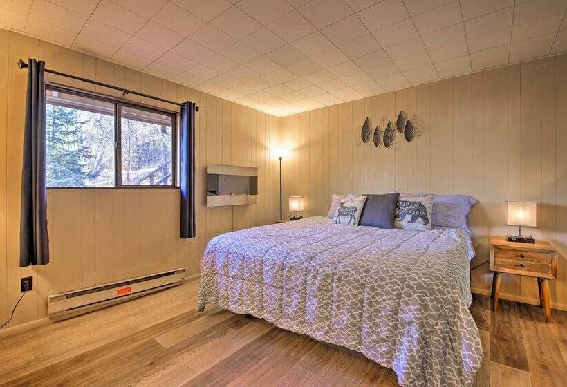 Payson Cabin: Patio & Grill, Mogollon Rim Views