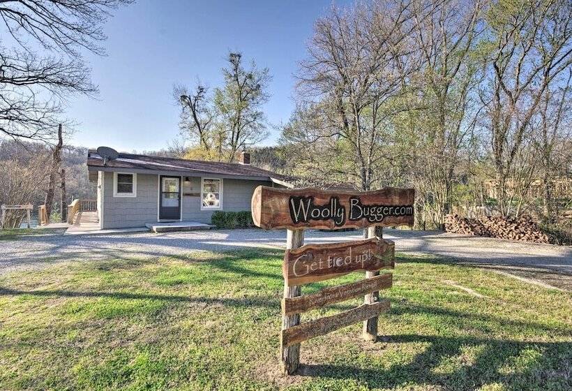 Expansive Cotter Cabin On White River W/ Deck!