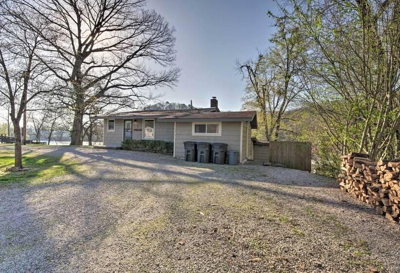 Expansive Cotter Cabin On White River W/ Deck!