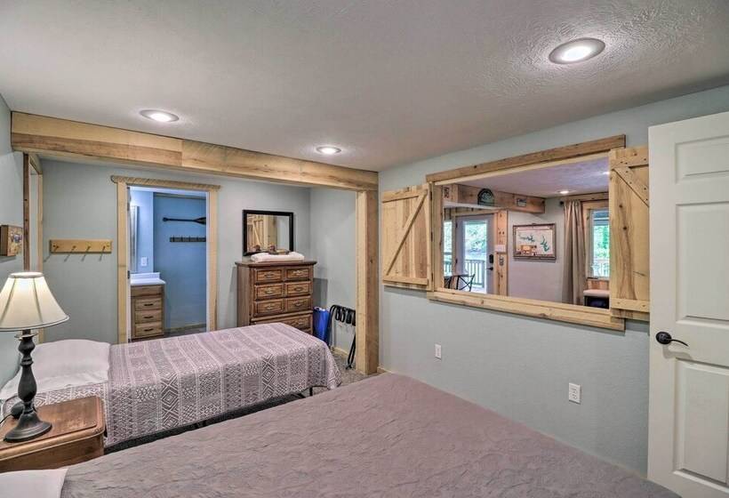 Expansive Cotter Cabin On White River W/ Deck!