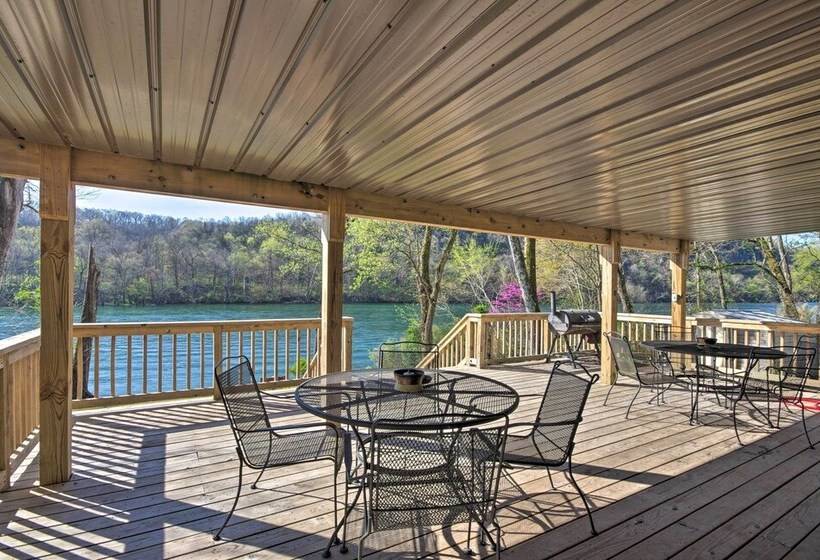 Expansive Cotter Cabin On White River W/ Deck!