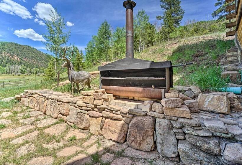 Fish Creek Ranch In Dolores: Hot Tub & Game Room