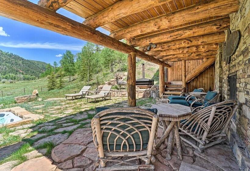 Fish Creek Ranch In Dolores: Hot Tub & Game Room