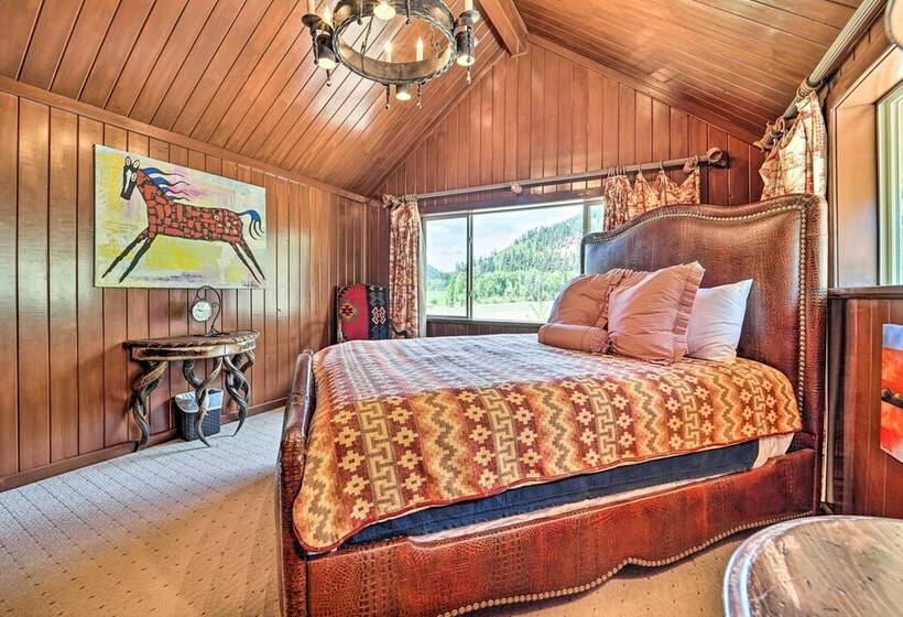 Fish Creek Ranch In Dolores: Hot Tub & Game Room