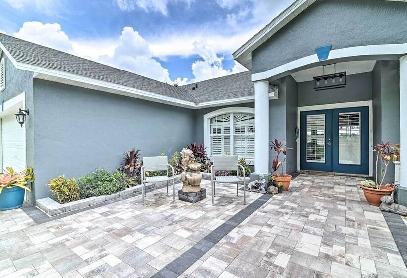 Florida Family Home W/ Dock On Saw Mill Lake!