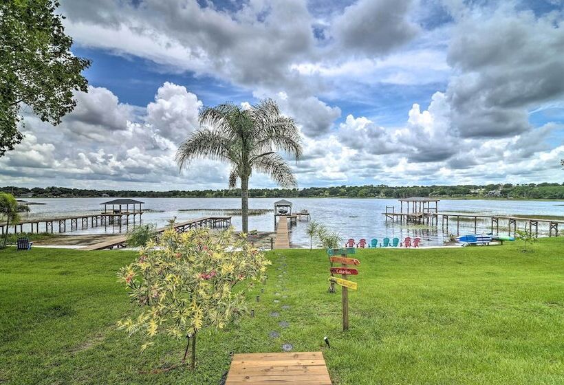 Florida Family Home W/ Dock On Saw Mill Lake!
