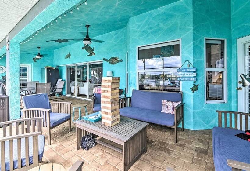 Florida Family Home W/ Dock On Saw Mill Lake!